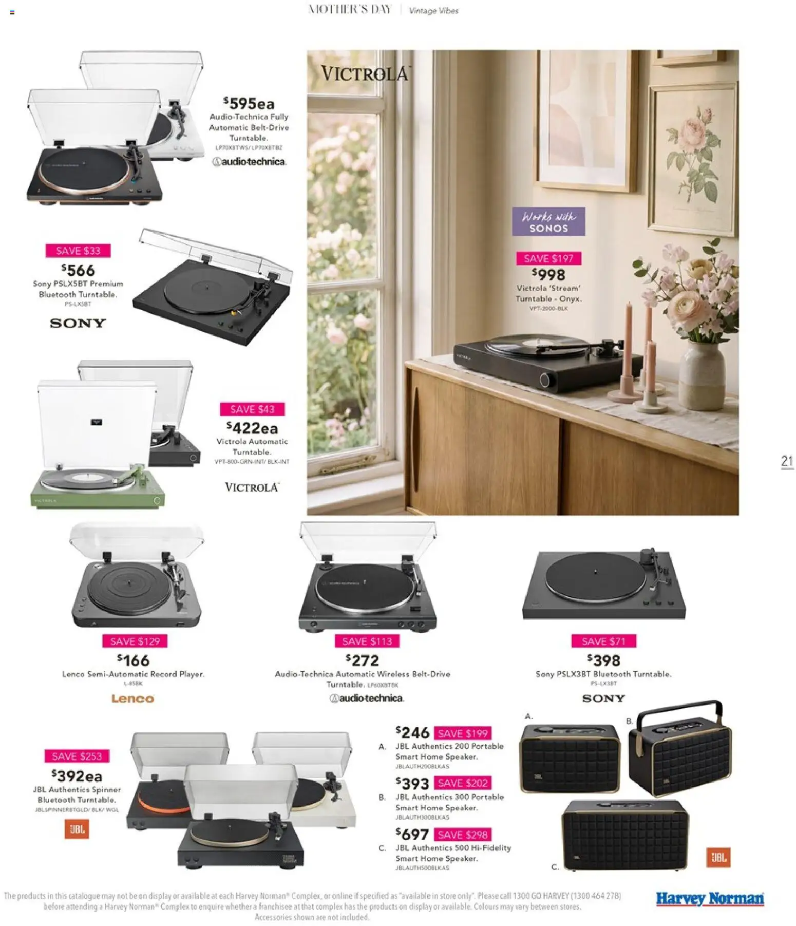Harvey Norman catalogue - valid from 01.05.2026 | Page: 21 | Products: Accessories, Audio, Portable