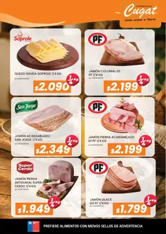 Cugat Ofertas  válido desde el 15.05.2026 | Página: 17 | Productos: Queso, Jamón, Cerdo