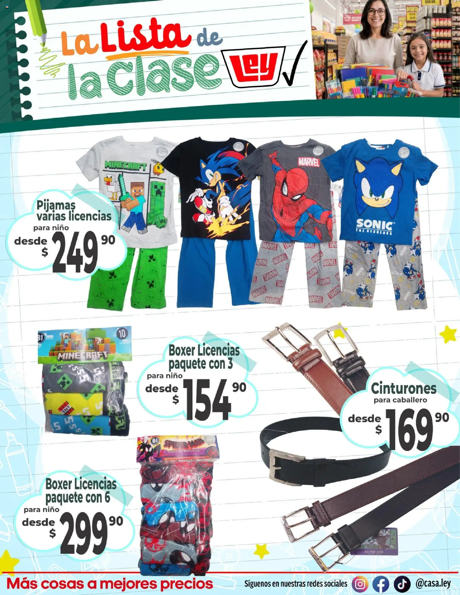 Nuevas ofertas de Casa Ley válidas en toda la República Mexicana desde el 27/08/2026. ¡Encuentra las mejores ofertas en Casa Ley folleto La Lista de la Clase! | Página: 12