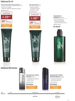 Catálogo Natura - Ciclo 14/2026 - Pré-Visualização do folheto da loja Natura, válido de 01/09/2026 | Página: 16 | Produtos: Espumante, Desodorante, Creme, Creme de barbear