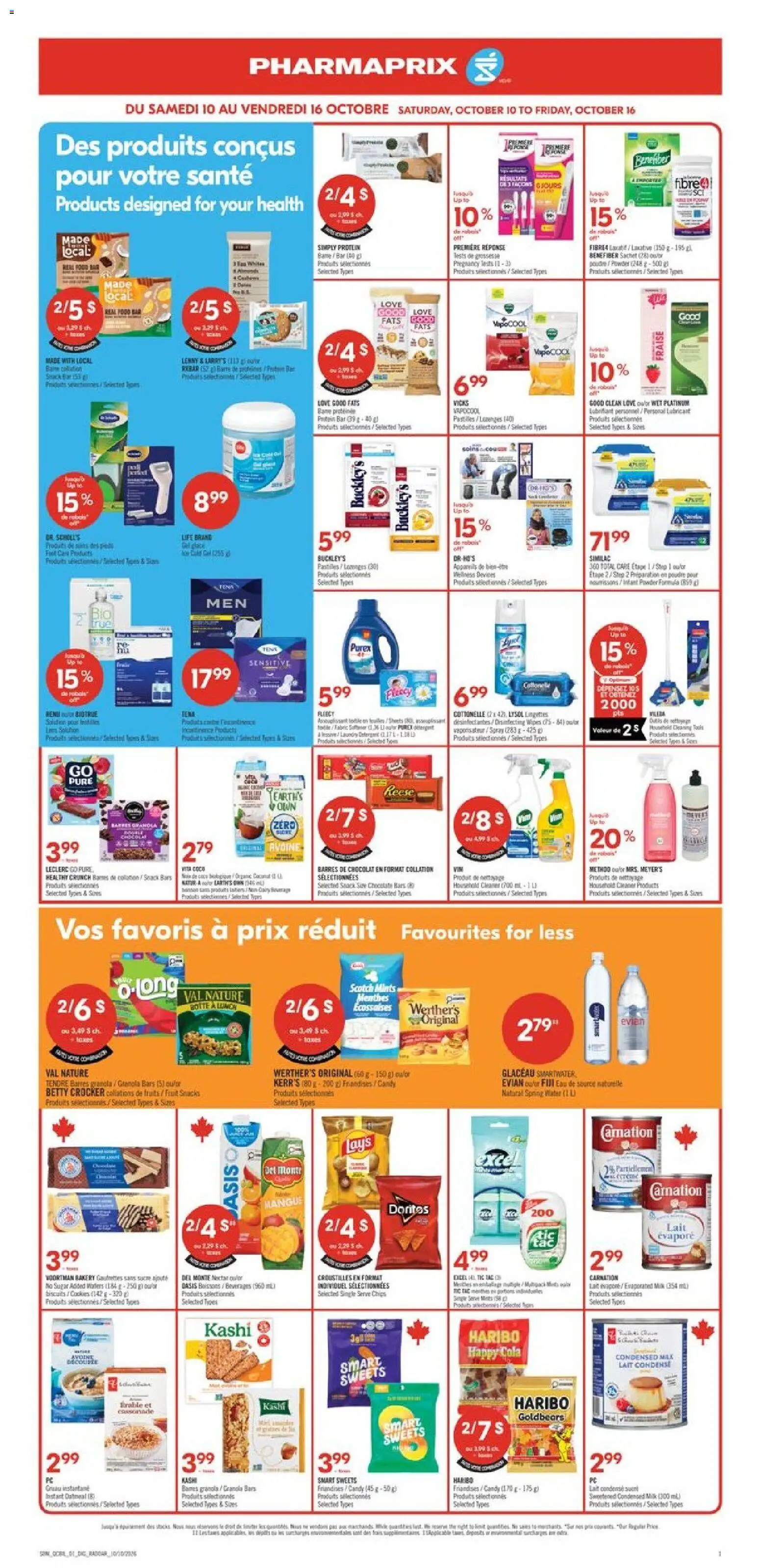Pharmaprix flyer valid from Oct 10, 2026 | Page: 18