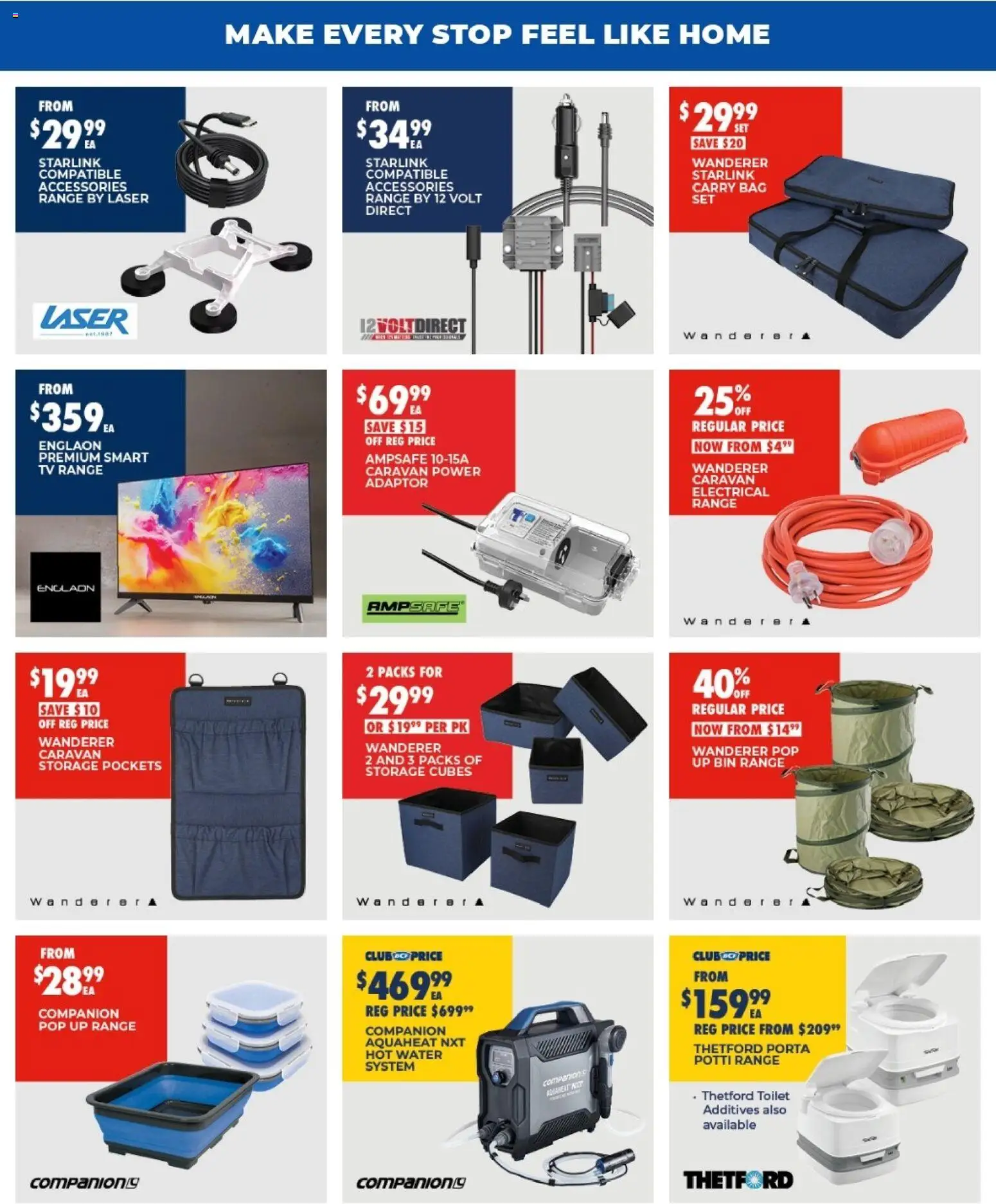 BCF catalogue - valid from 21/07/2026 | Page: 8 | Products: Toilet, Water, Adaptor, Bag