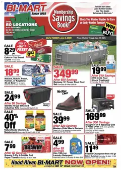Preview of Bi-Mart weekly ads valid from 02.06.2026