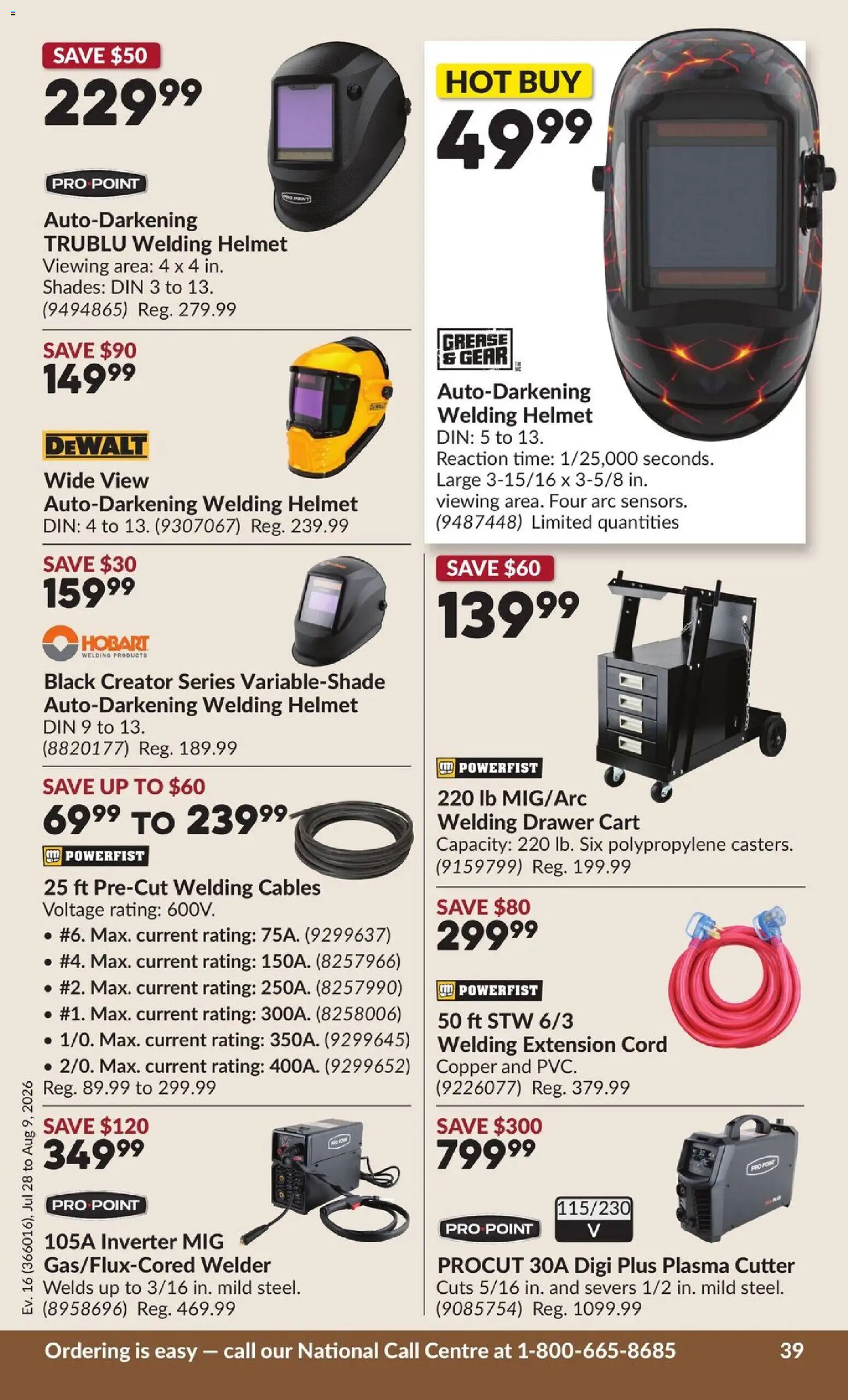 Princess Auto flyer valid from Jul 28, 2026 | Page: 44 | Products: Cutter