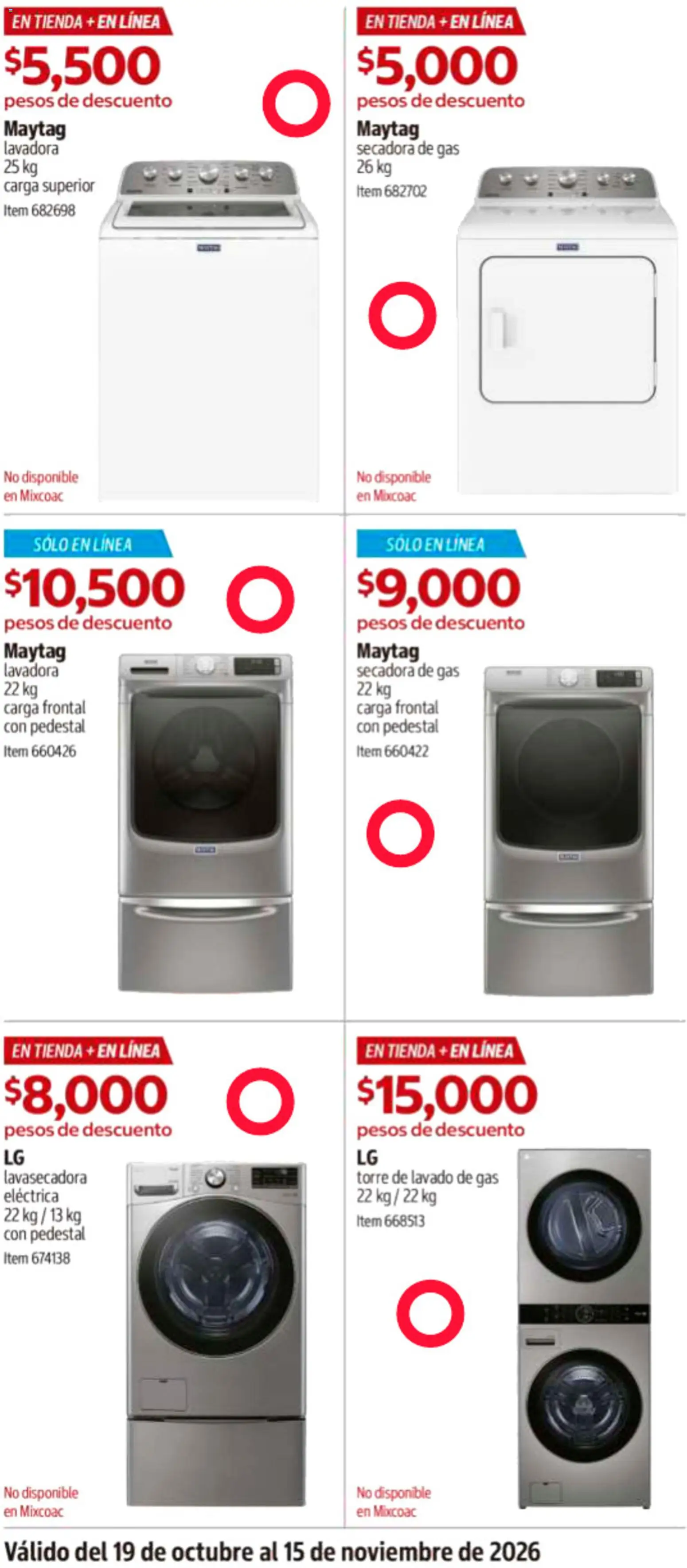 Nuevas ofertas de Costco válidas en toda la República Mexicana desde el 19/10/2026. ¡Encuentra las mejores ofertas en Costco catálogo! | Página: 8