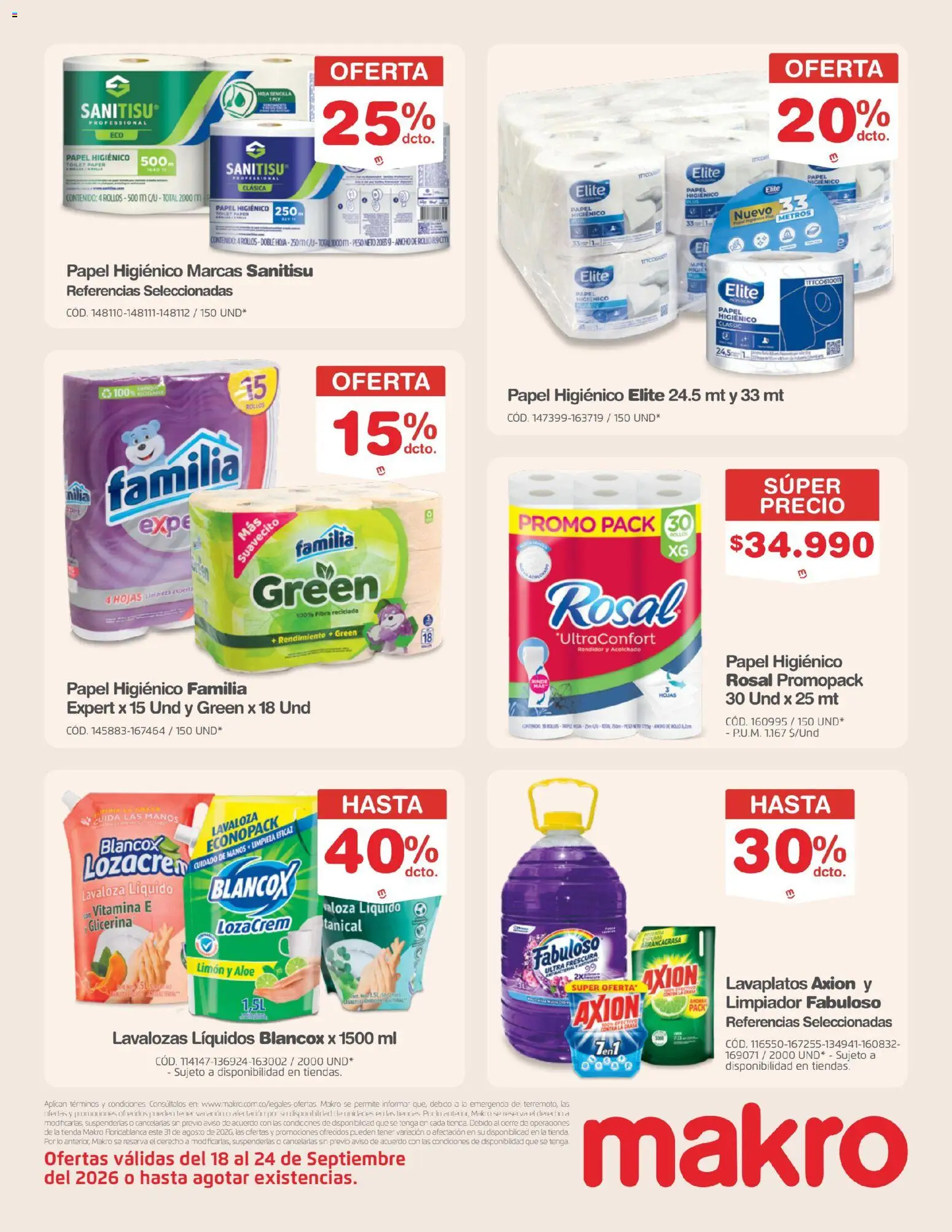 Makro revista - valida desde el 18/09/2026 | Página: 36