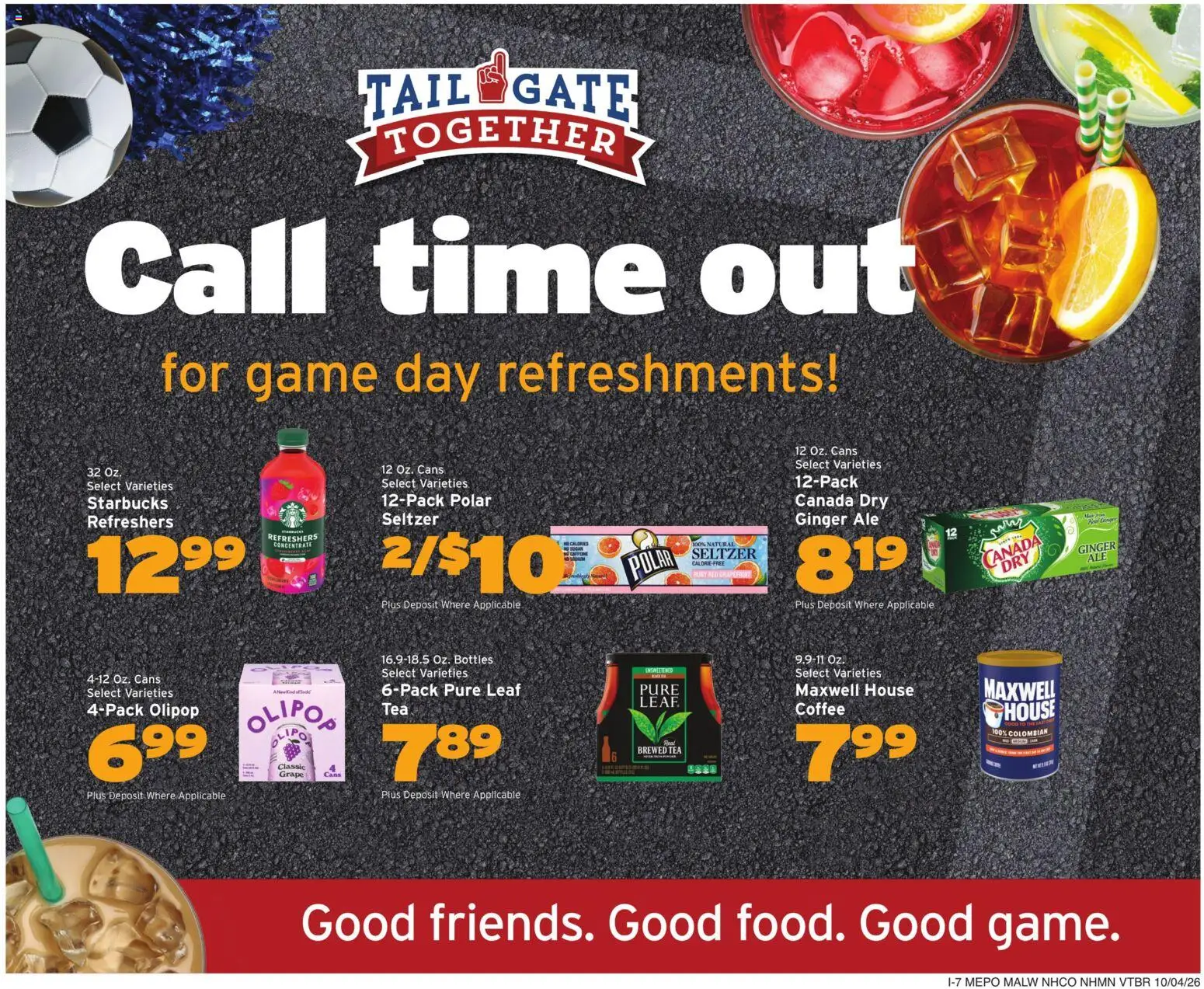 Hannaford Weekly Ad - valid from 10/04/2026 | Page: 15 | Products: Coffee, Grapefruit, Peat, Game