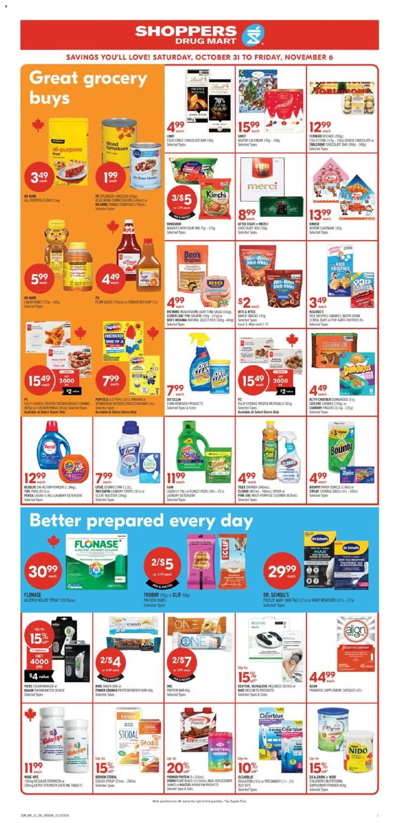 Shoppers flyer valid from Oct 31, 2026 | Page: 19