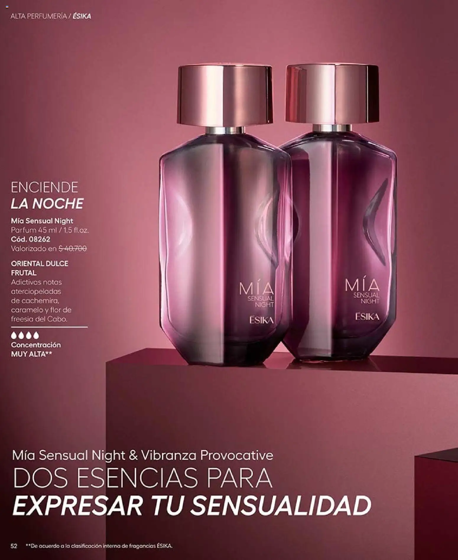 Catálogo Ésika Campaña 15 │ válido desde el 06.09.2026 | Página: 54 | Productos: Esencias