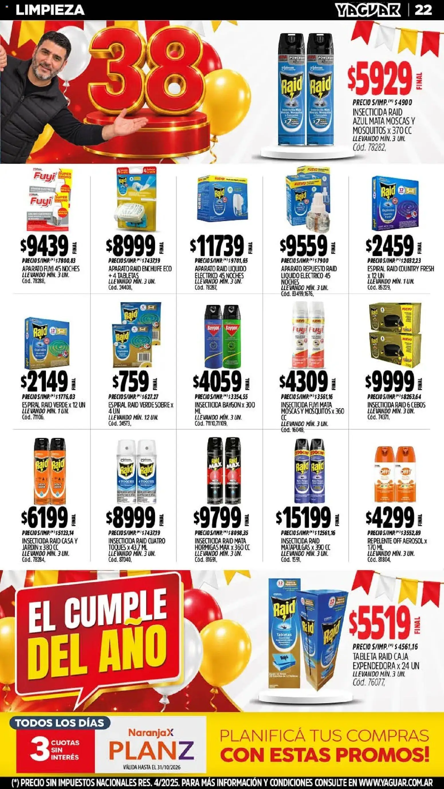 Yaguar - Oferta Semanal Santa Fé │ válido desde el 05/10/2026 | Página: 22