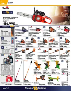 Construmart Ofertas válido desde el 30.07.2026 | Página: 30 | Productos: Motosierra, Cadena, Bidón, Aceite