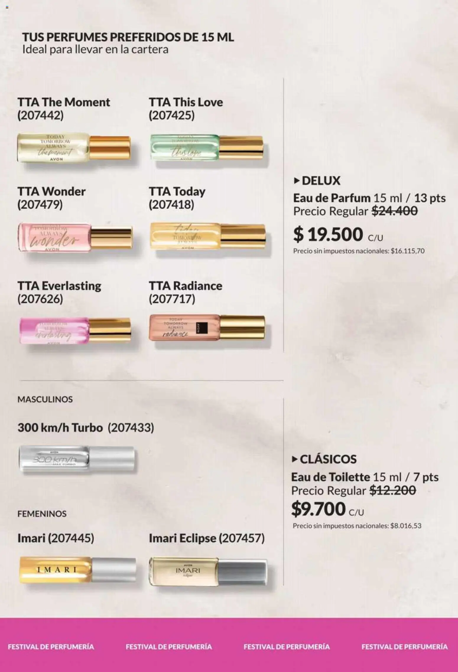 Catálogo AVON Campaña 5/2026 │ válido desde el 01.05.2026 | Página: 113 | Productos: Cartera, Eau de toilette