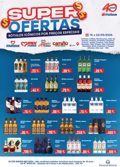 Mateus ofertas Exclusivo Pernod - Pré-Visualização do folheto da loja Mateus, válido de 16/09/2026
