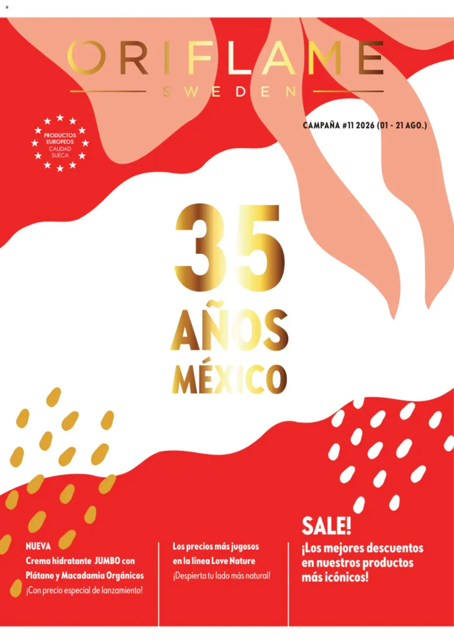 Oriflame campaña 11 2026 (01/08/2026 - 21/08/2026) catalogue cover