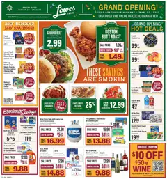 Preview of Lowes Foods weekly ads valid from 08/19/2026