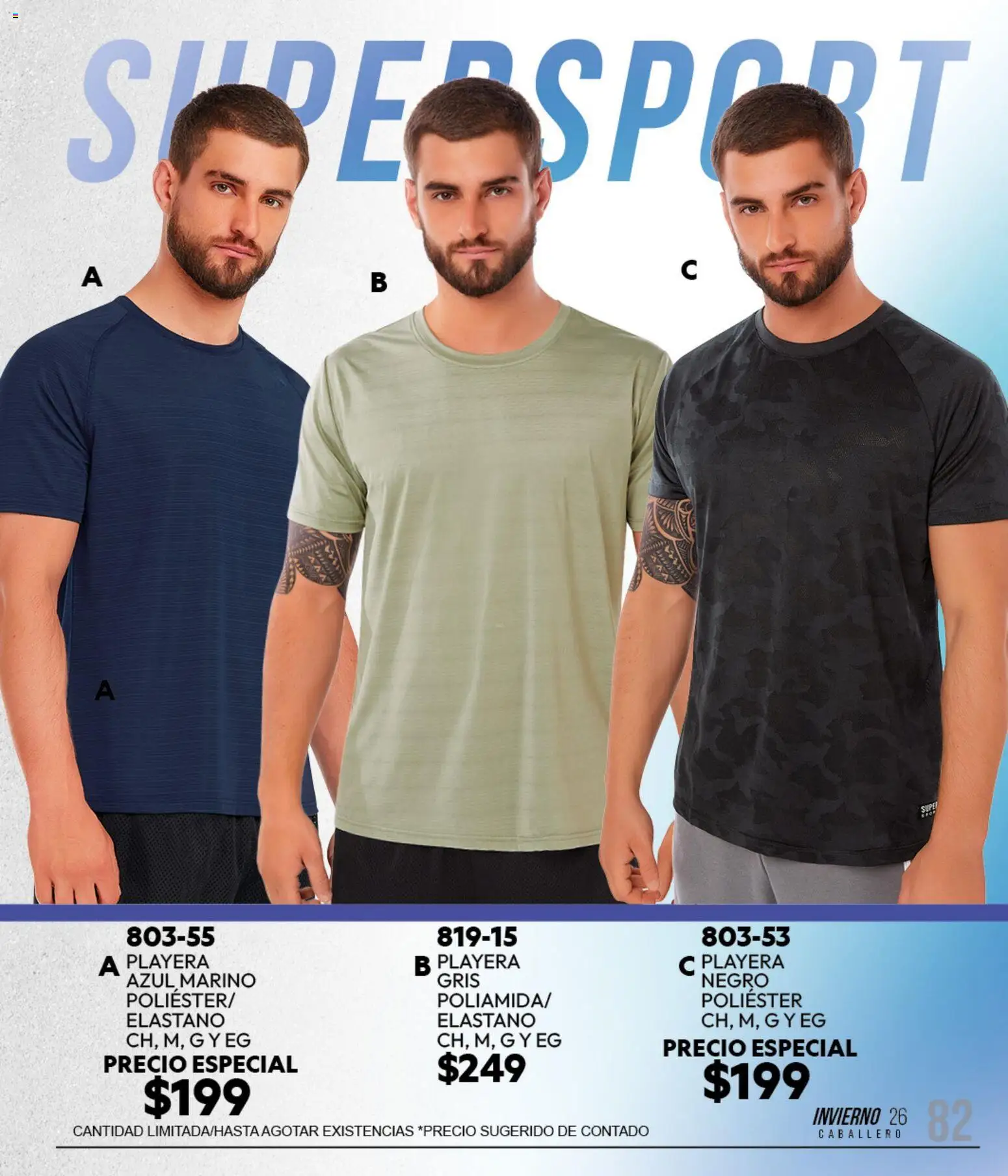 Nuevas ofertas de Cklass válidas en toda la República Mexicana desde el 11/09/2026. ¡Encuentra las mejores ofertas en Cklass catálogo Sportbrands Dama Invierno! | Página: 256 | Productos: Playera
