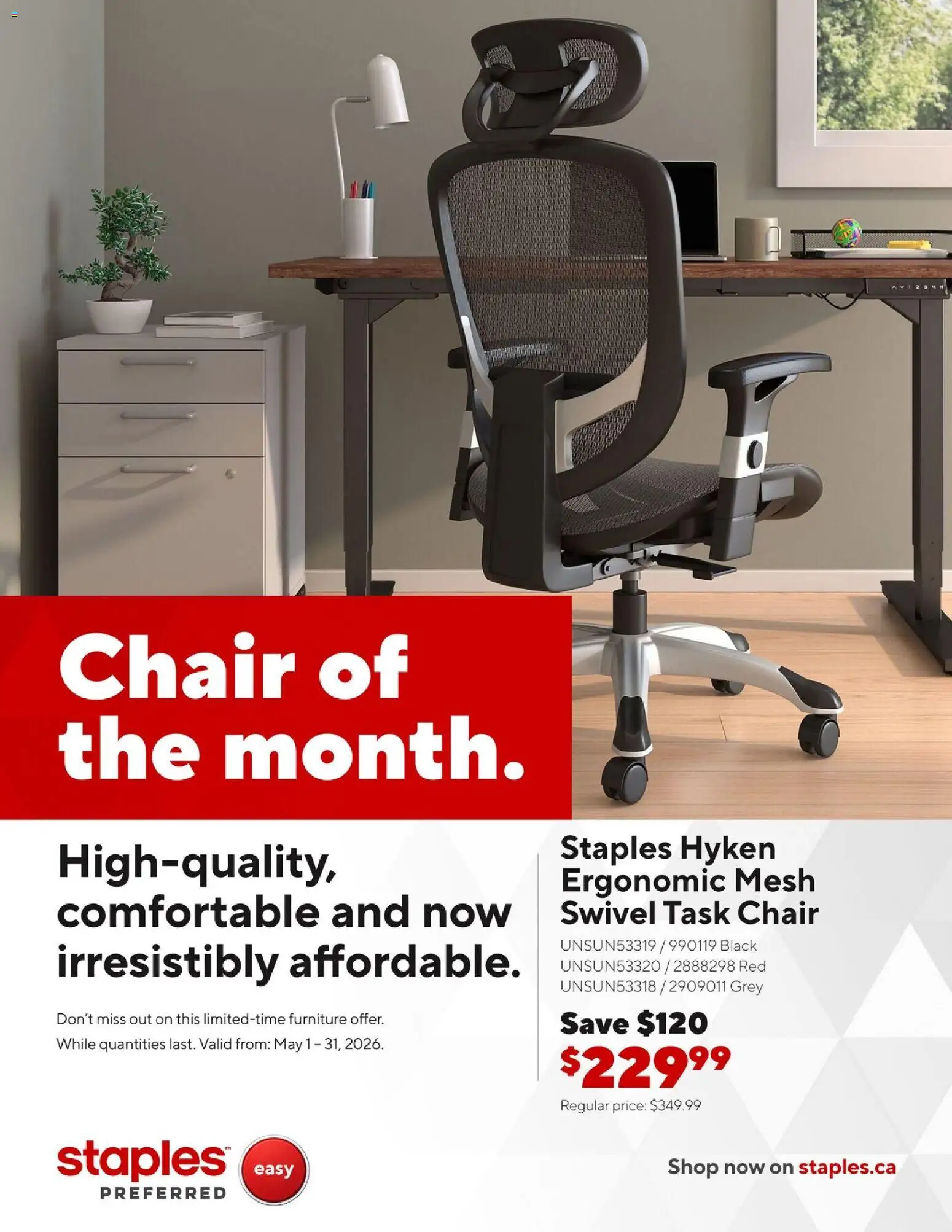Staples flyer valid from 04.05.2026 | Page: 1
