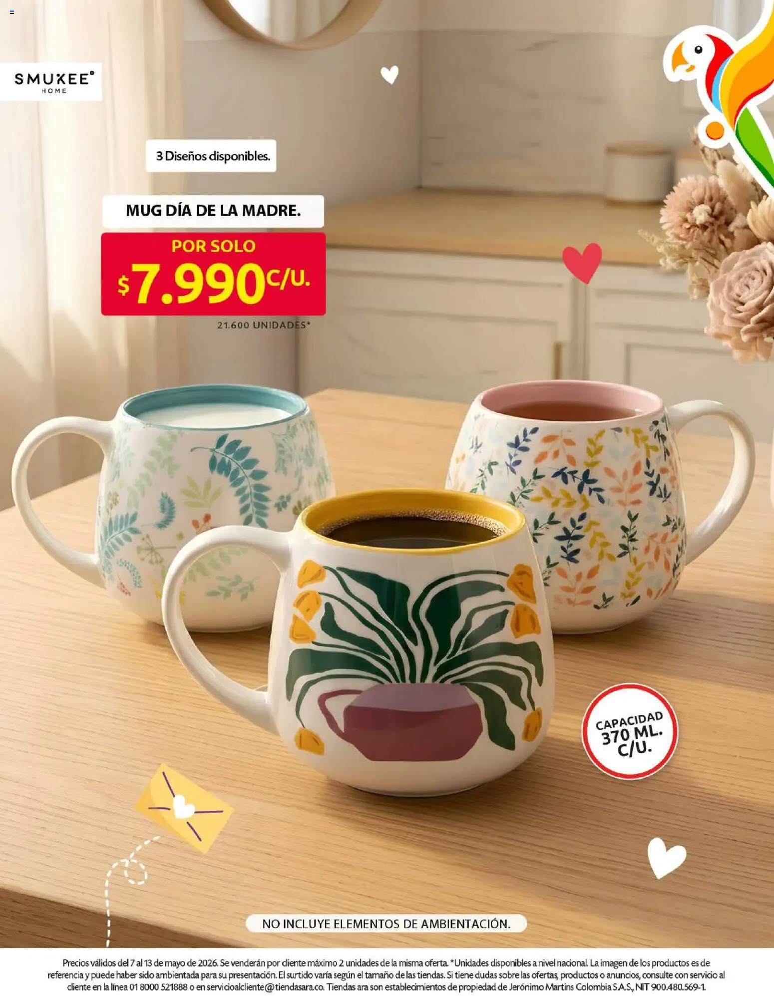 Ara revista - valida desde el 07.05.2026 | Página: 19 | Productos: Sobre
