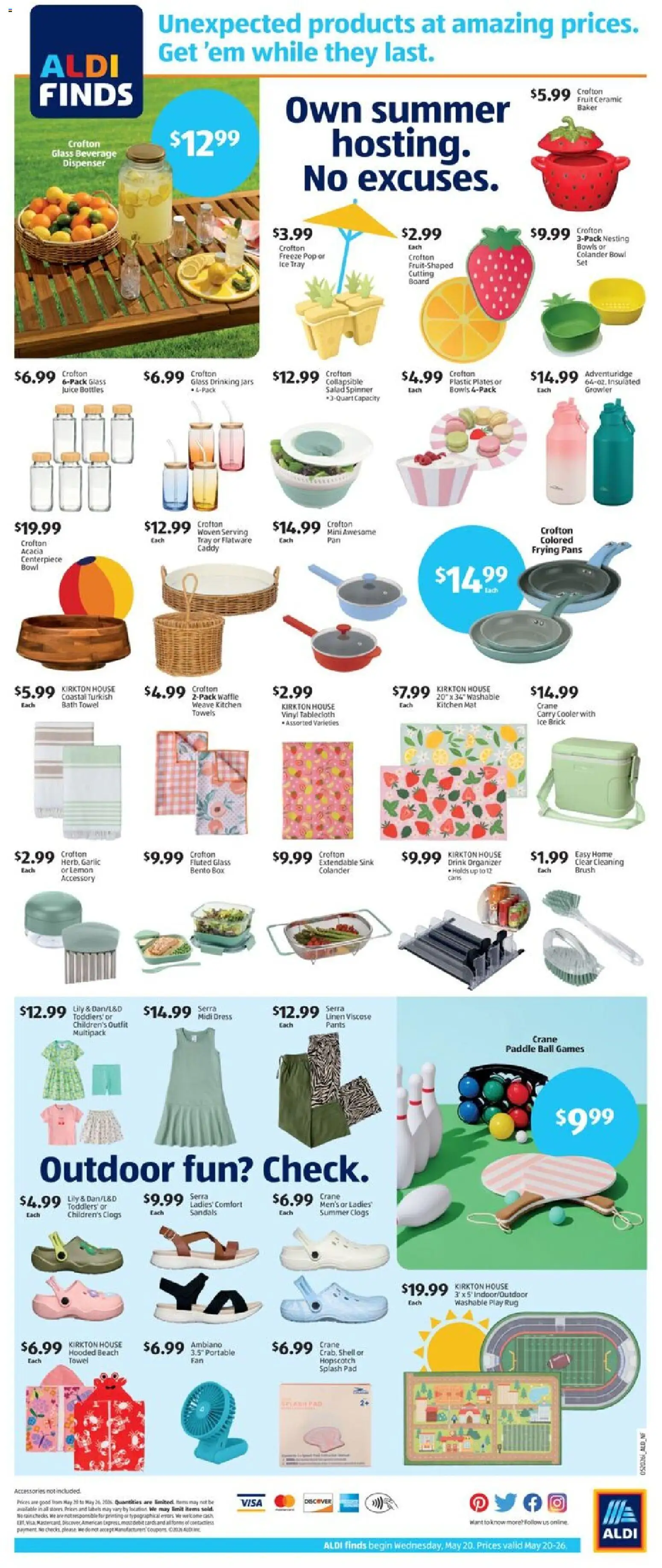 Aldi Weekly Ad - valid from 20.05.2026 | Page: 4 | Products: Juice, Pants, Salad, Lemon