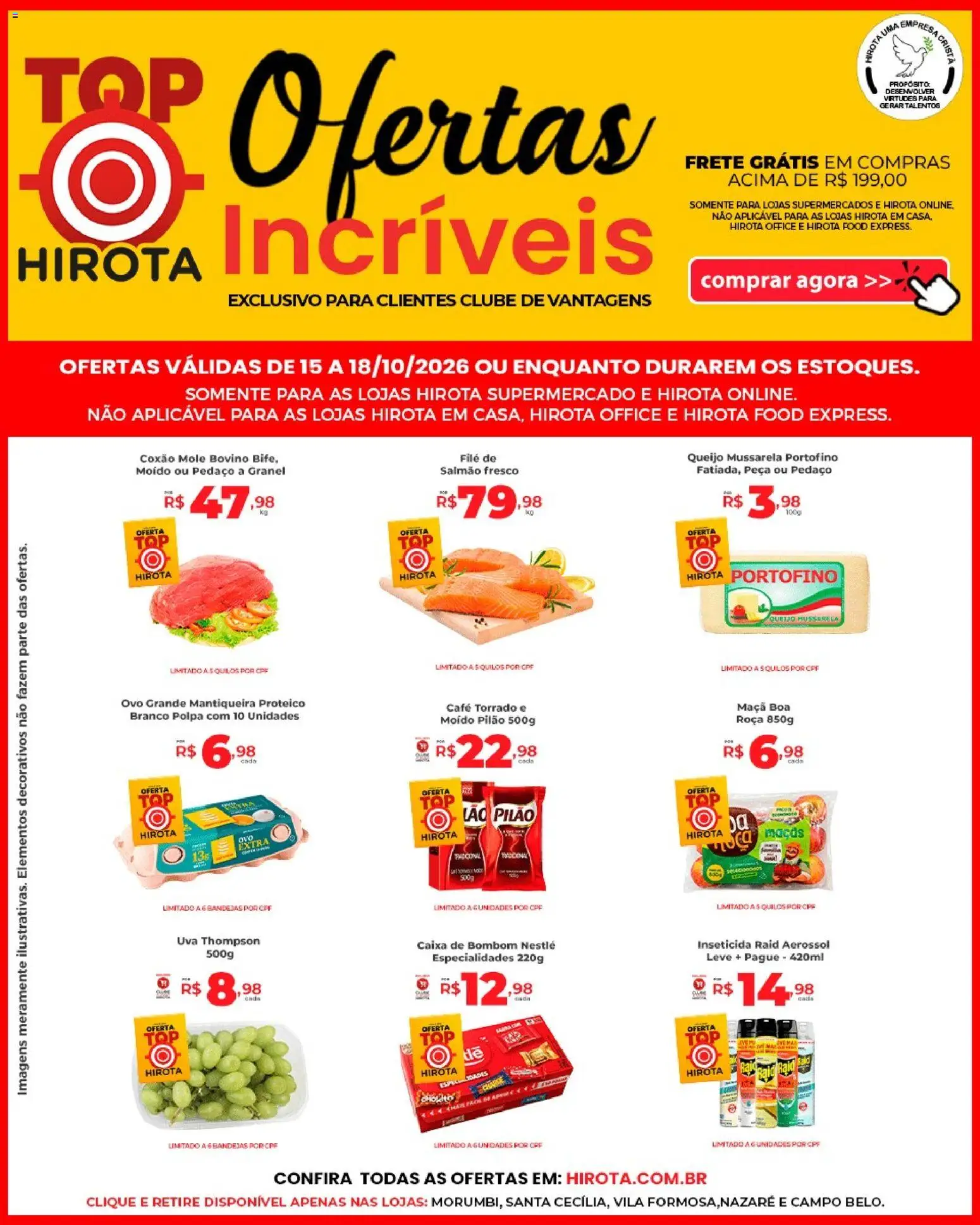 Hirota Food Folheto - válido de 15/10/2026 | Página: 1