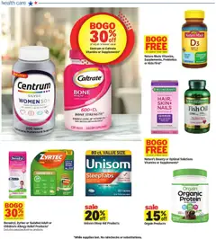 Preview of Meijer weekly ads valid from 07/15/2026 | Page: 29 | Products: Protein Powder, Biotin, Oil, Fish