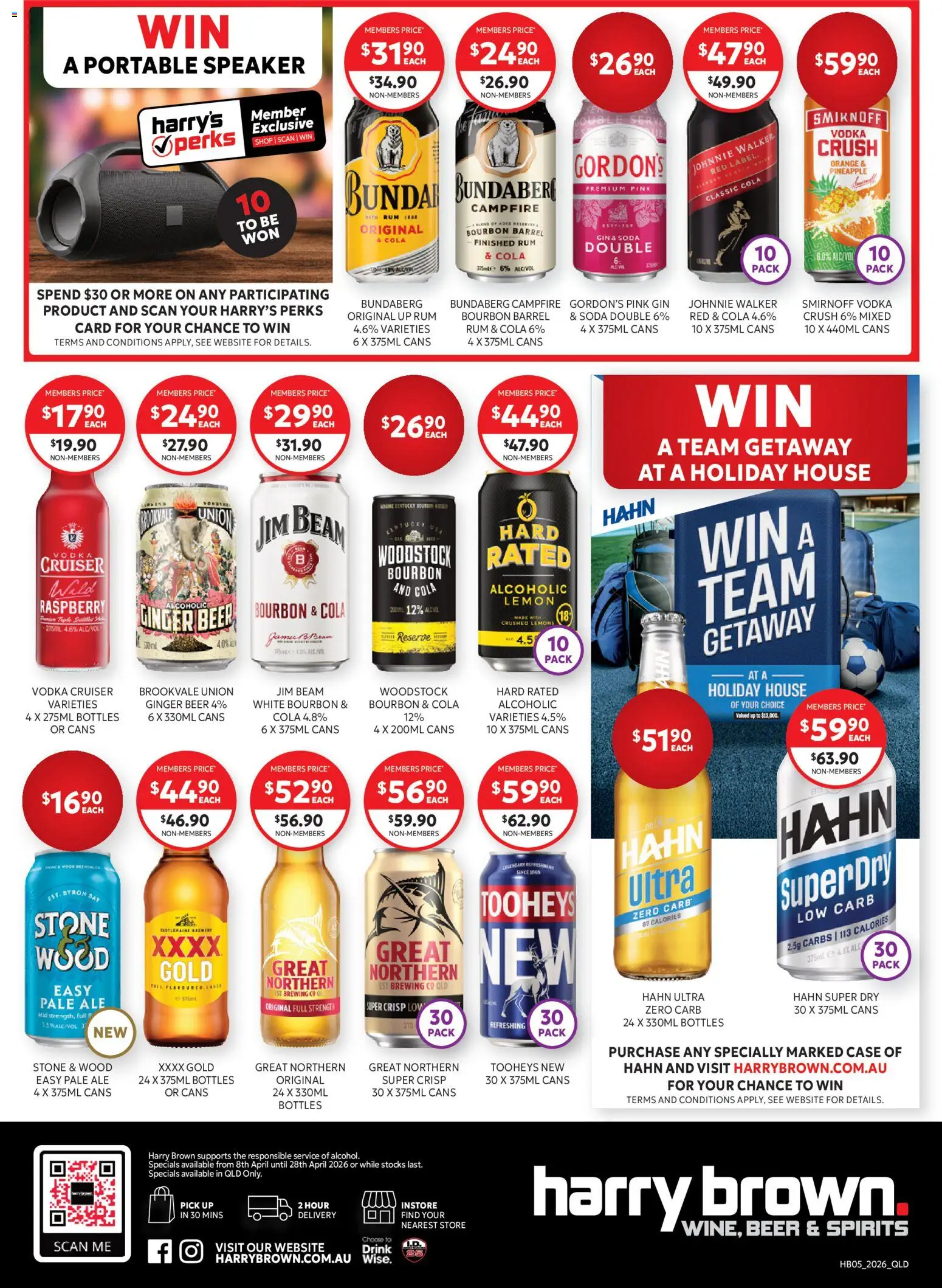 Harry Brown catalogue - valid from 08.04.2026 | Page: 4 | Products: Beer, Pineapple, Raspberry, Portable