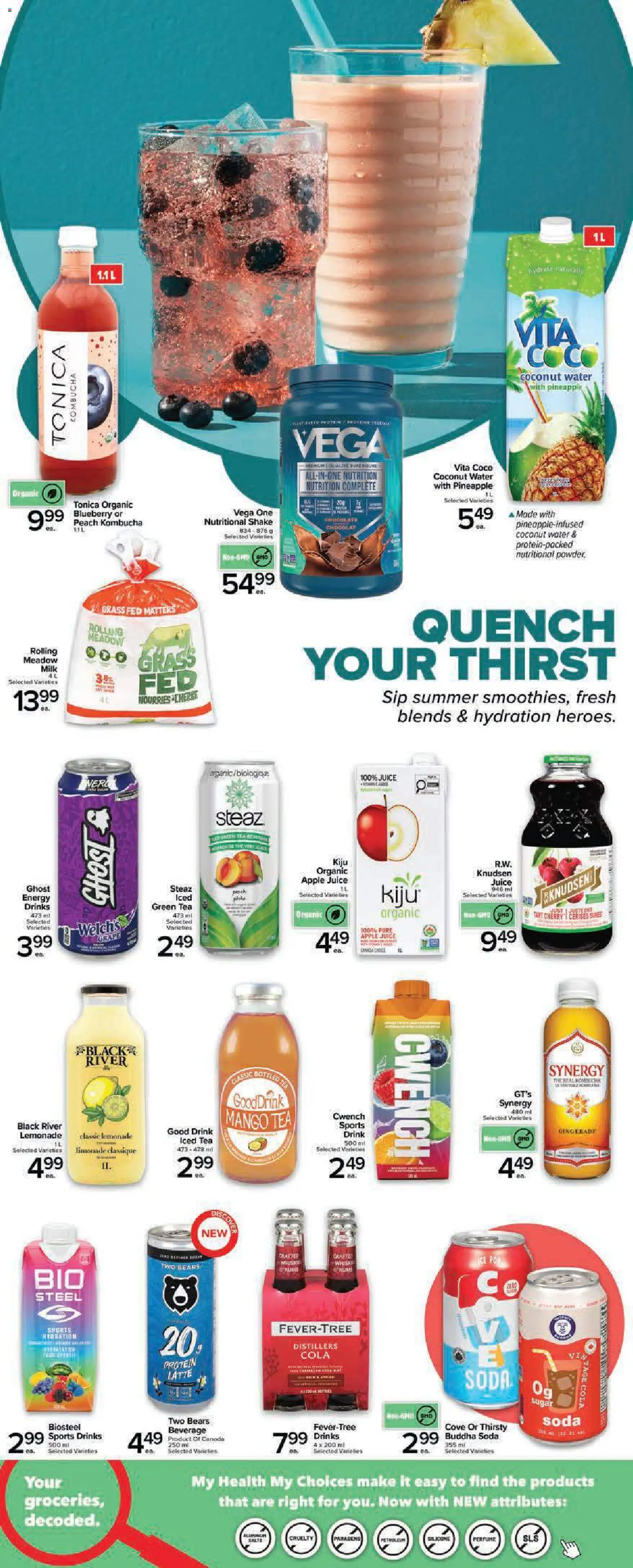 Metro flyer valid from 21.05.2026 | Page: 4 | Products: Tea, Pineapple, Milk, Juice
