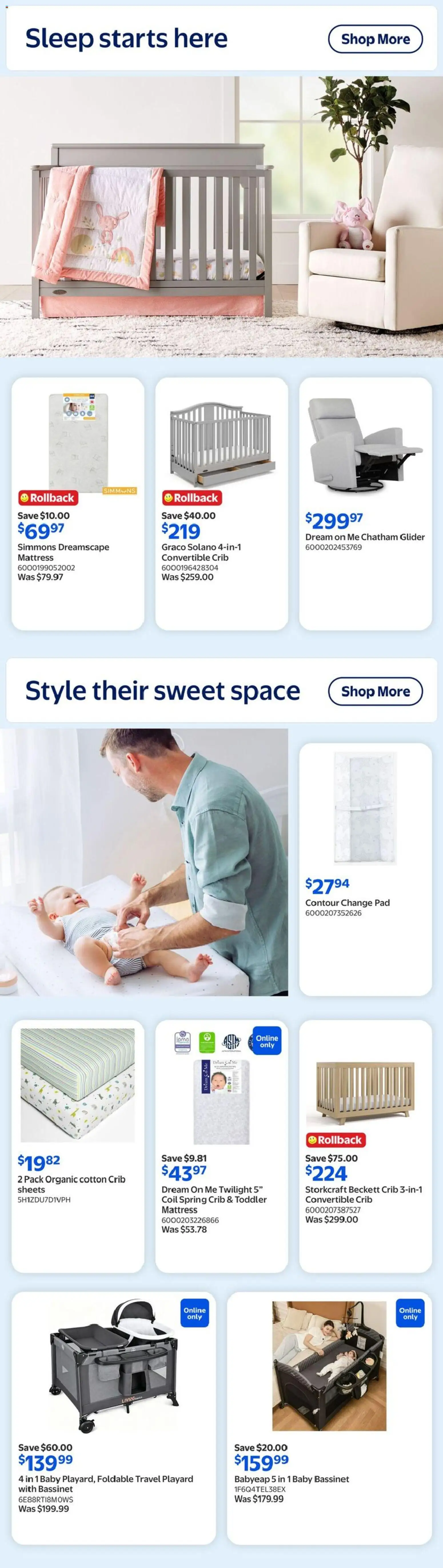 Walmart flyer valid from Jun 25, 2026 | Page: 3 | Products: Mattress