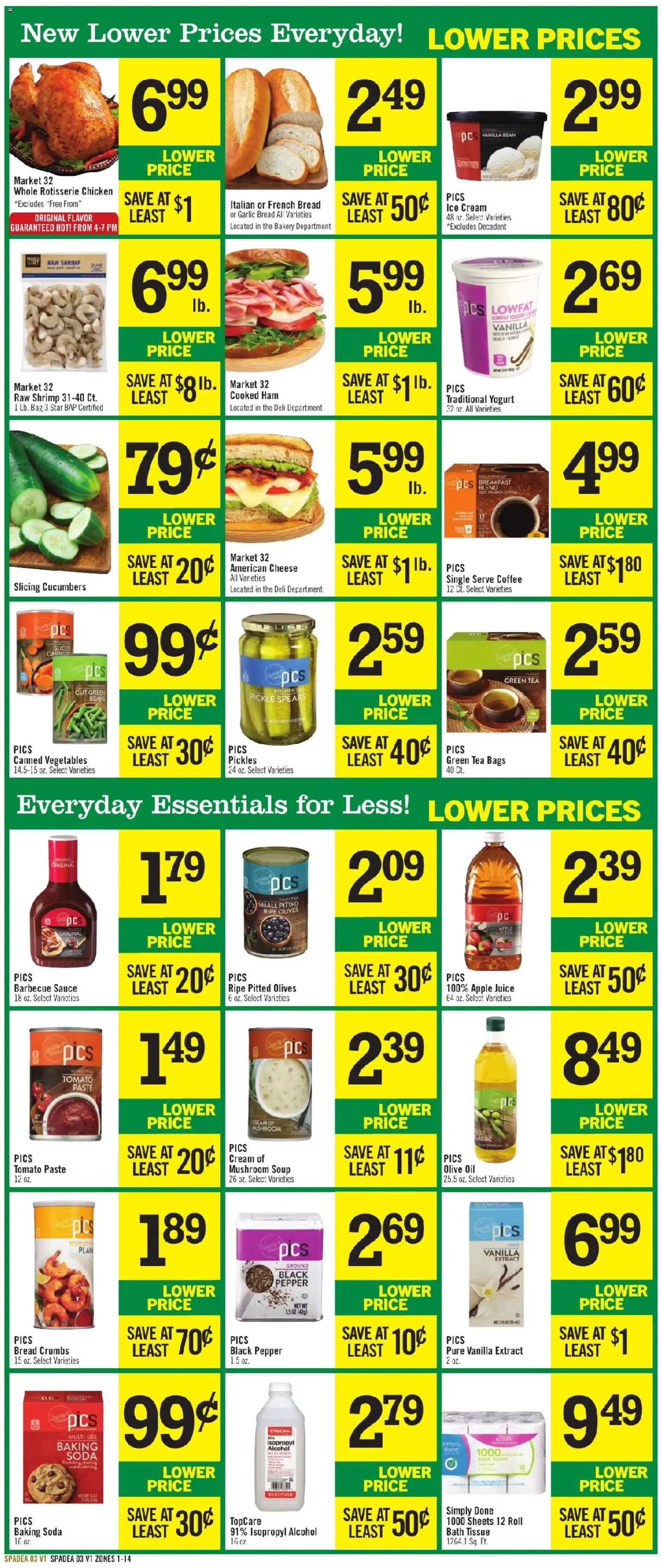 Price Chopper Weekly Ad - valid from 09/20/2026 | Page: 9 | Products: Cheese, Coffee, Beans, Vanilla bean