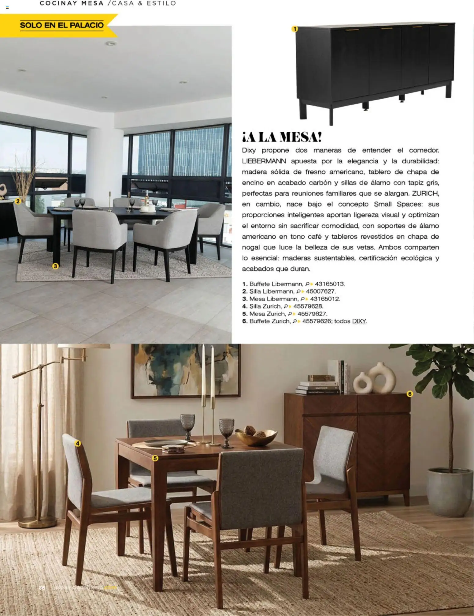 Nuevas ofertas de Palacio De Hierro válidas en toda la República Mexicana desde el 01/09/2026. ¡Encuentra las mejores ofertas en Palacio De Hierro catálogo La Gaceta! | Página: 90 | Productos: Silla, Café, Chapa, Mesa