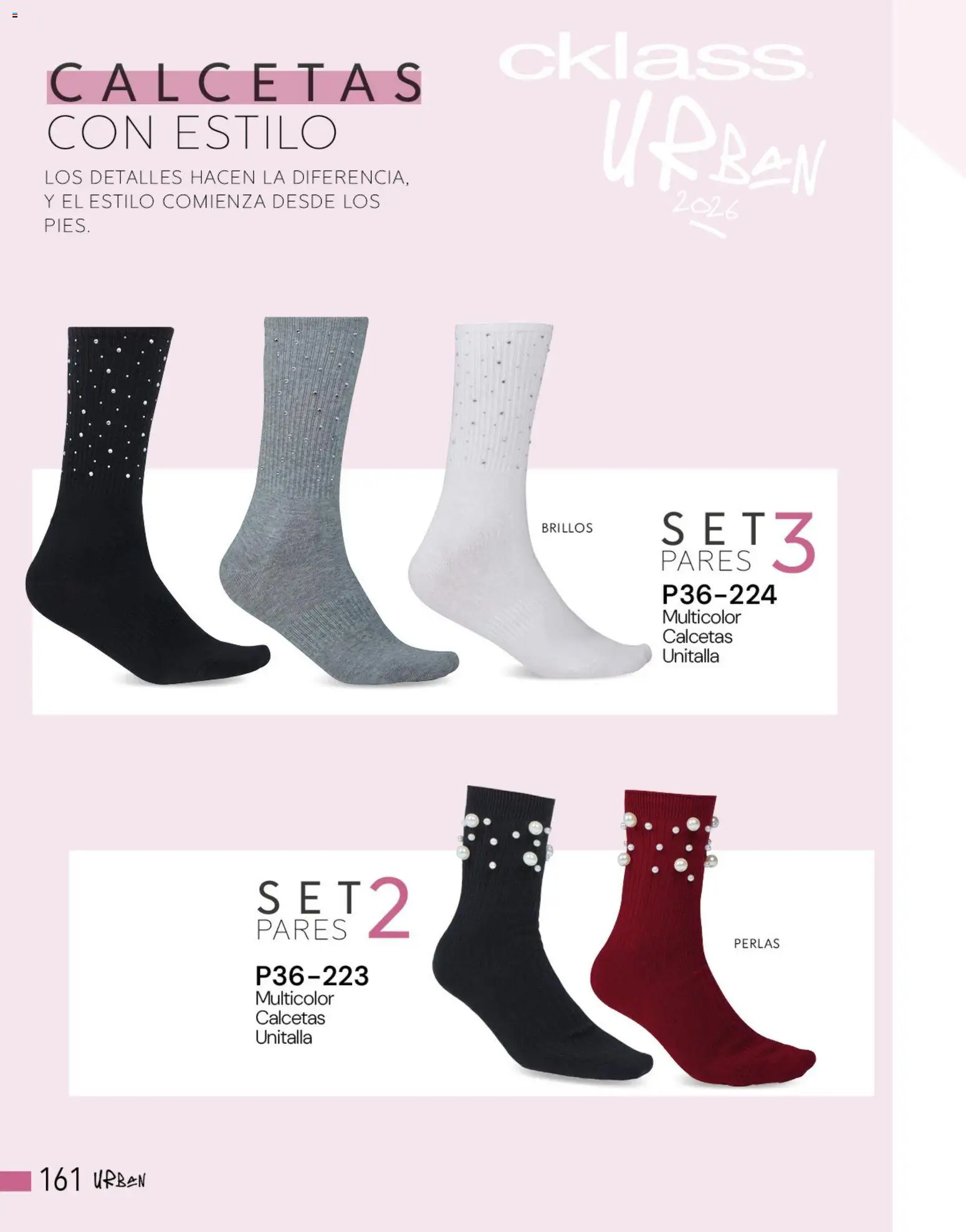 Nuevas ofertas de Cklass válidas en toda la República Mexicana desde el 05.03.2026. ¡Encuentra las mejores ofertas en Cklass catálogo Complemento Verano Ropa! | Página: 398 | Productos: Calcetas