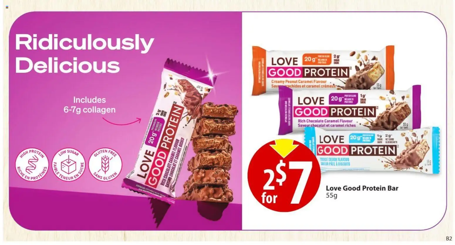 Save on foods flyer valid from Aug 20, 2026 | Page: 25 | Products: Sugar, Protein bar, Biscuits, Chocolate
