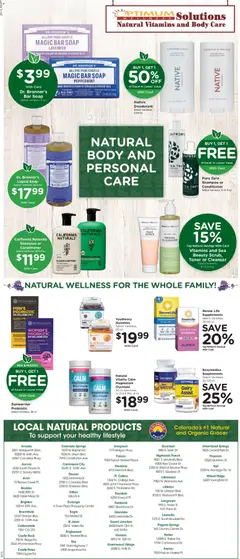 Preview of King Soopers weekly ads valid from 06.05.2026 | Page: 6 | Products: Magnesium, Shampoo, Ridge, Deodorant