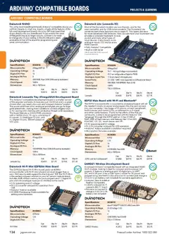Preview of Jaycar Engineering & Scientific Catalogue 2025/2026  - valid from 09.07.2025 | Page: 134 | Products: Clock, Computer, Nano, Clips