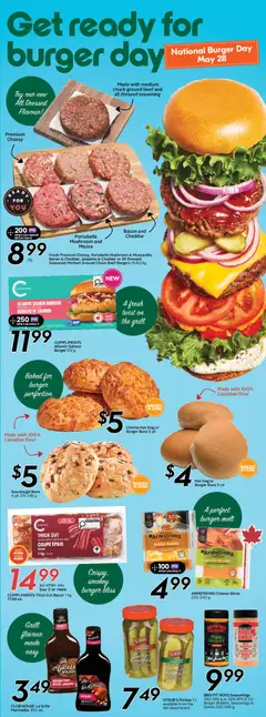 Preview of Sobeys weekly flyer / circulaire from shop Sobeys valid from 28.05.2026 | Page: 19 | Products: Beef, Grill, Cheese, Pork