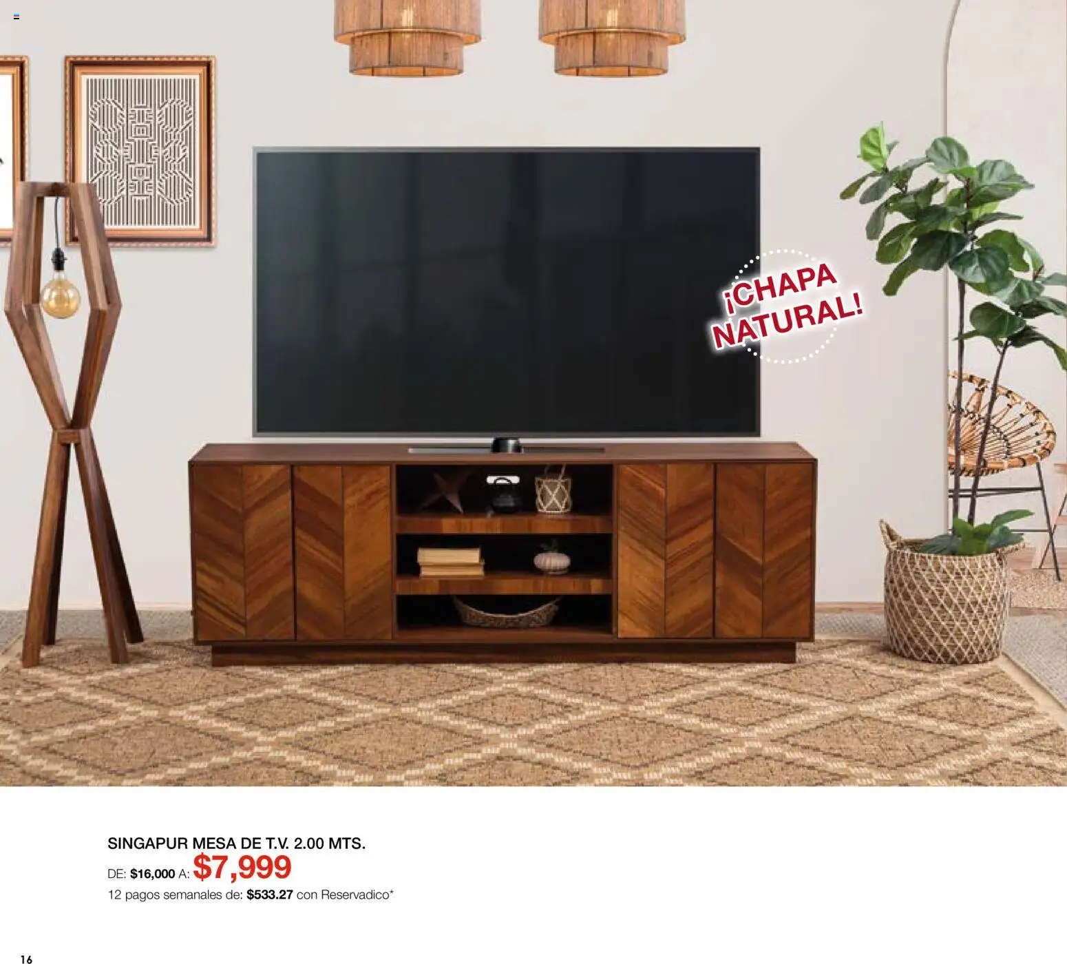 Nuevas ofertas de Muebles Dico válidas en toda la República Mexicana desde el 07.05.2026. ¡Encuentra las mejores ofertas en Muebles Dico catálogo Medio año, medio precio! | Página: 16
