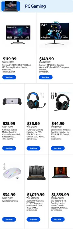 Preview of Walmart flyer - Gaming & entertainment guide from shop Walmart valid from 11.06.2026 | Page: 4