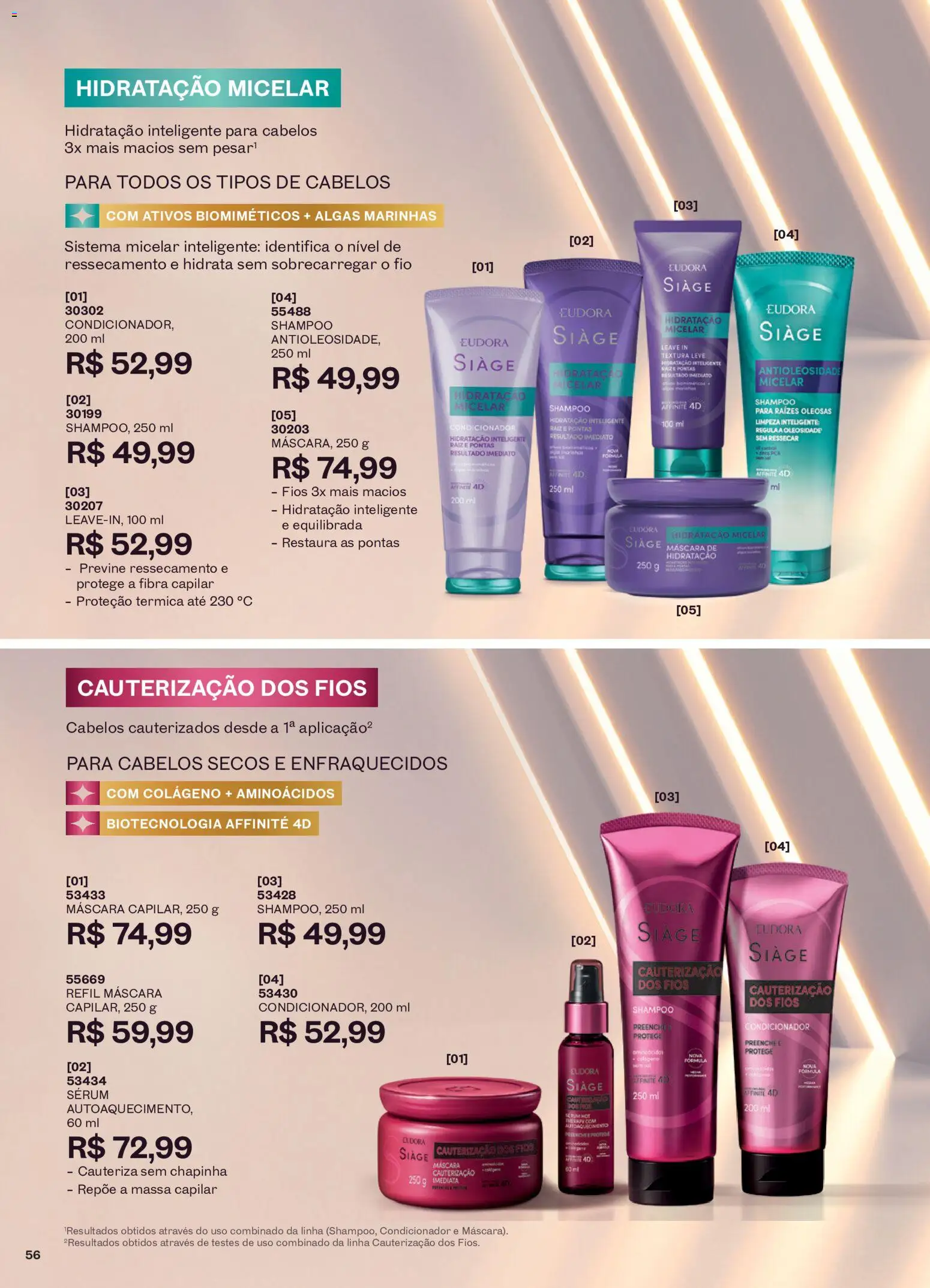 Eudora Folheto - válido de 16/09/2026 | Página: 59 | Produtos: Colágeno, Condicionador, Sérum, Massa