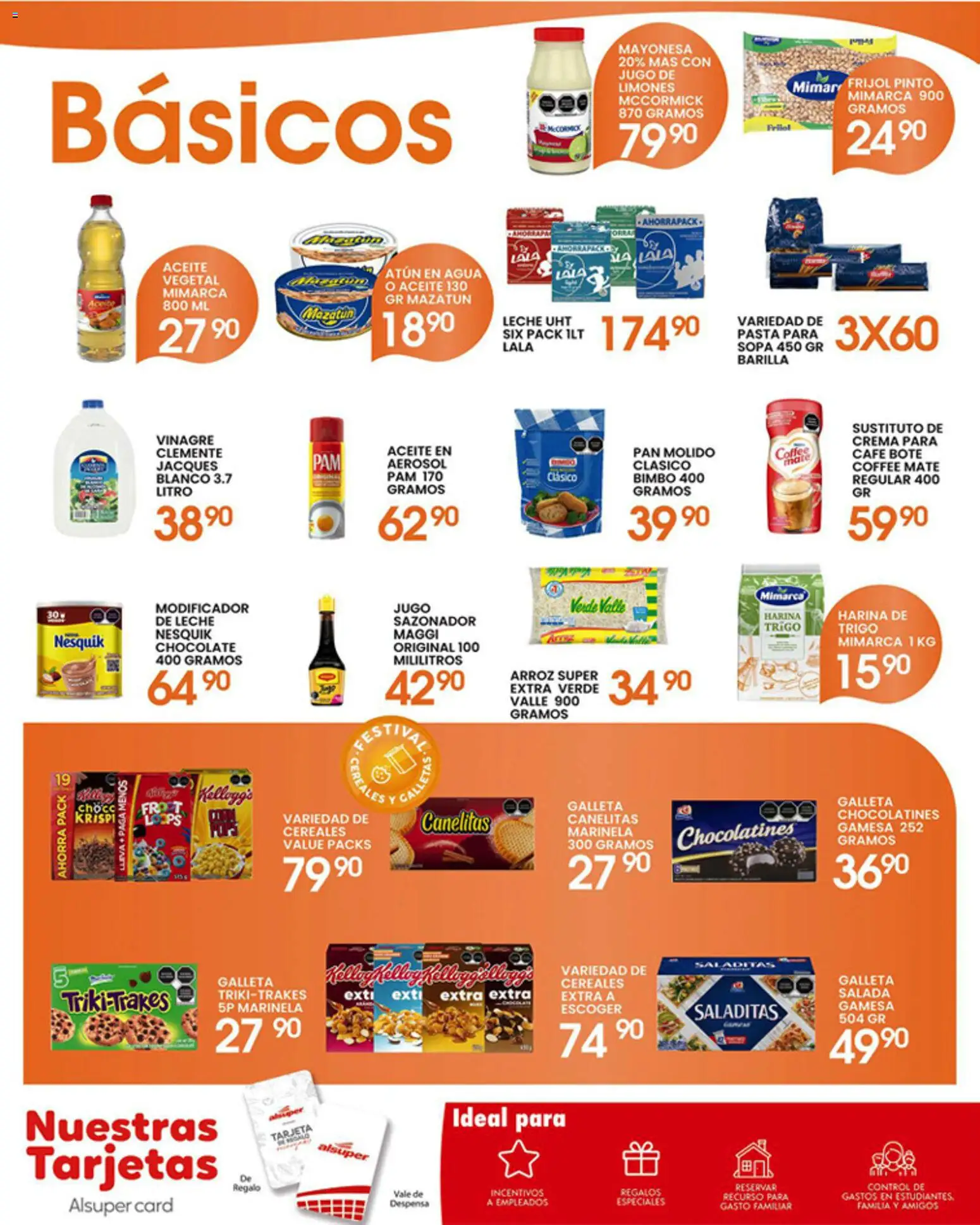 Nuevas ofertas de Alsuper válidas en toda la República Mexicana desde el 10.04.2026. ¡Encuentra las mejores ofertas en Alsuper folleto Laguna! | Página: 6 | Productos: Sopa, Crema, Agua, Leche