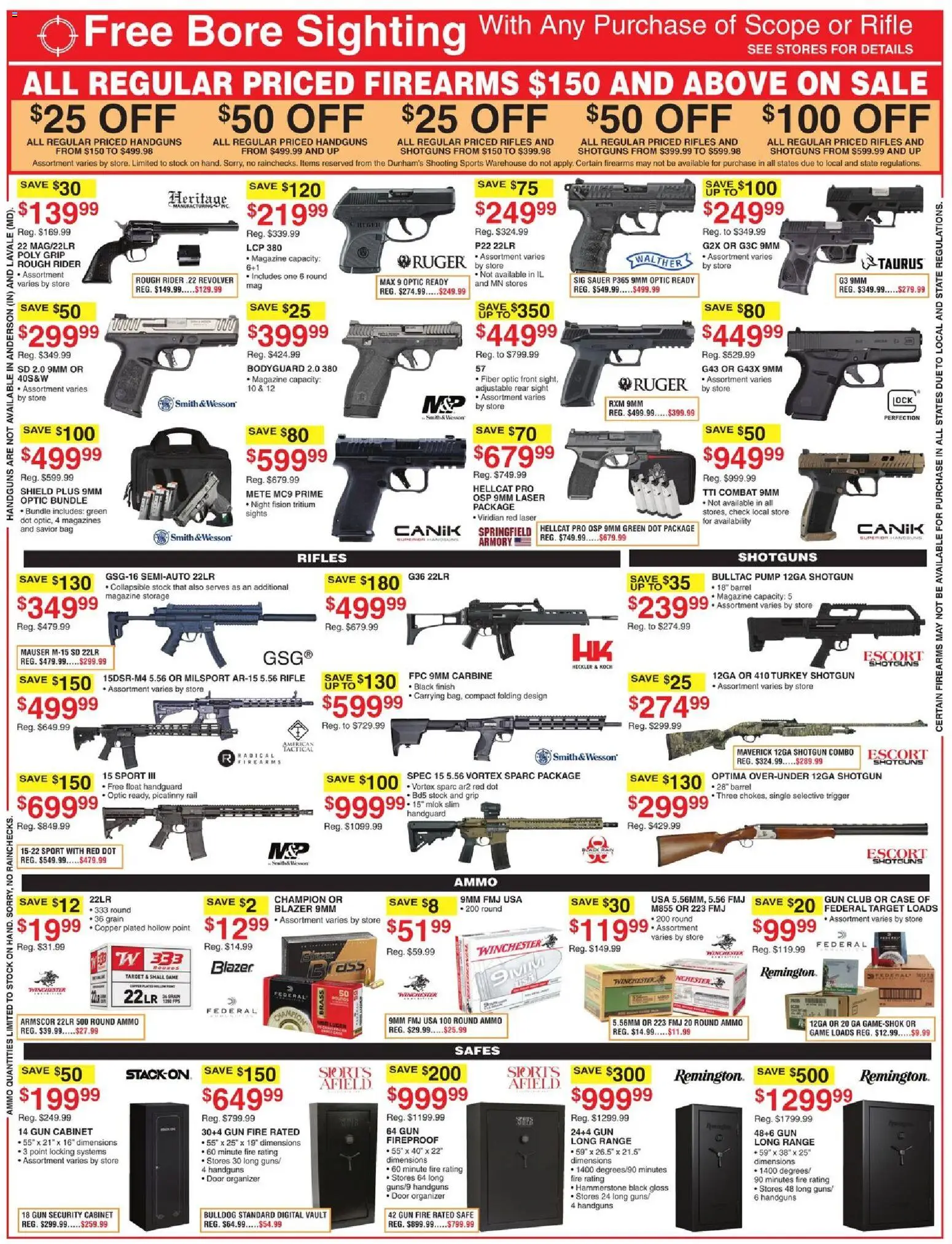 Dunham's Sports Weekly Ad - valid from 11.04.2026 | Page: 11 | Products: Shotgun, Case, Bag, Gun