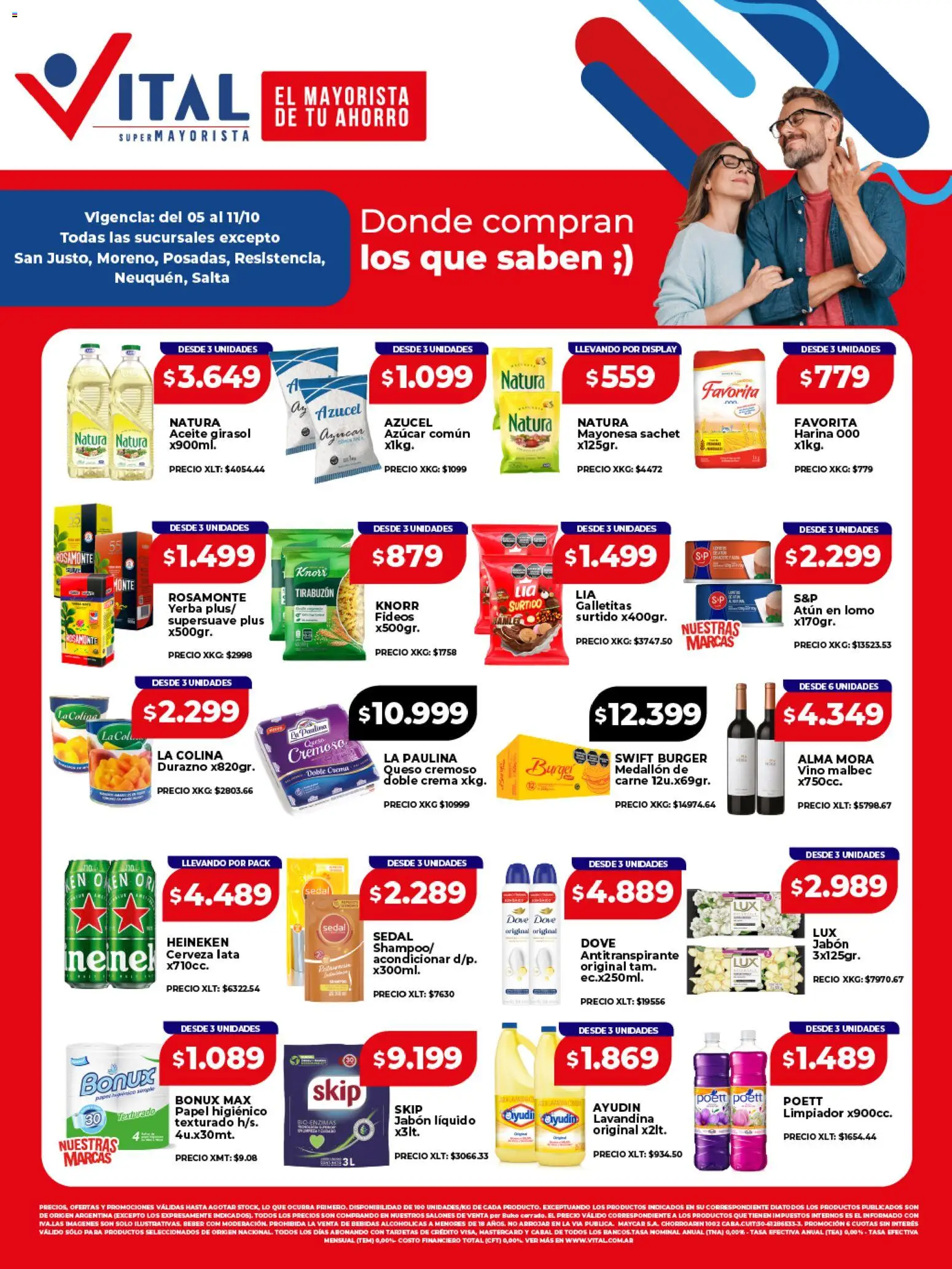 Vital - Ofertas │ válido desde el 05/10/2026 | Página: 1