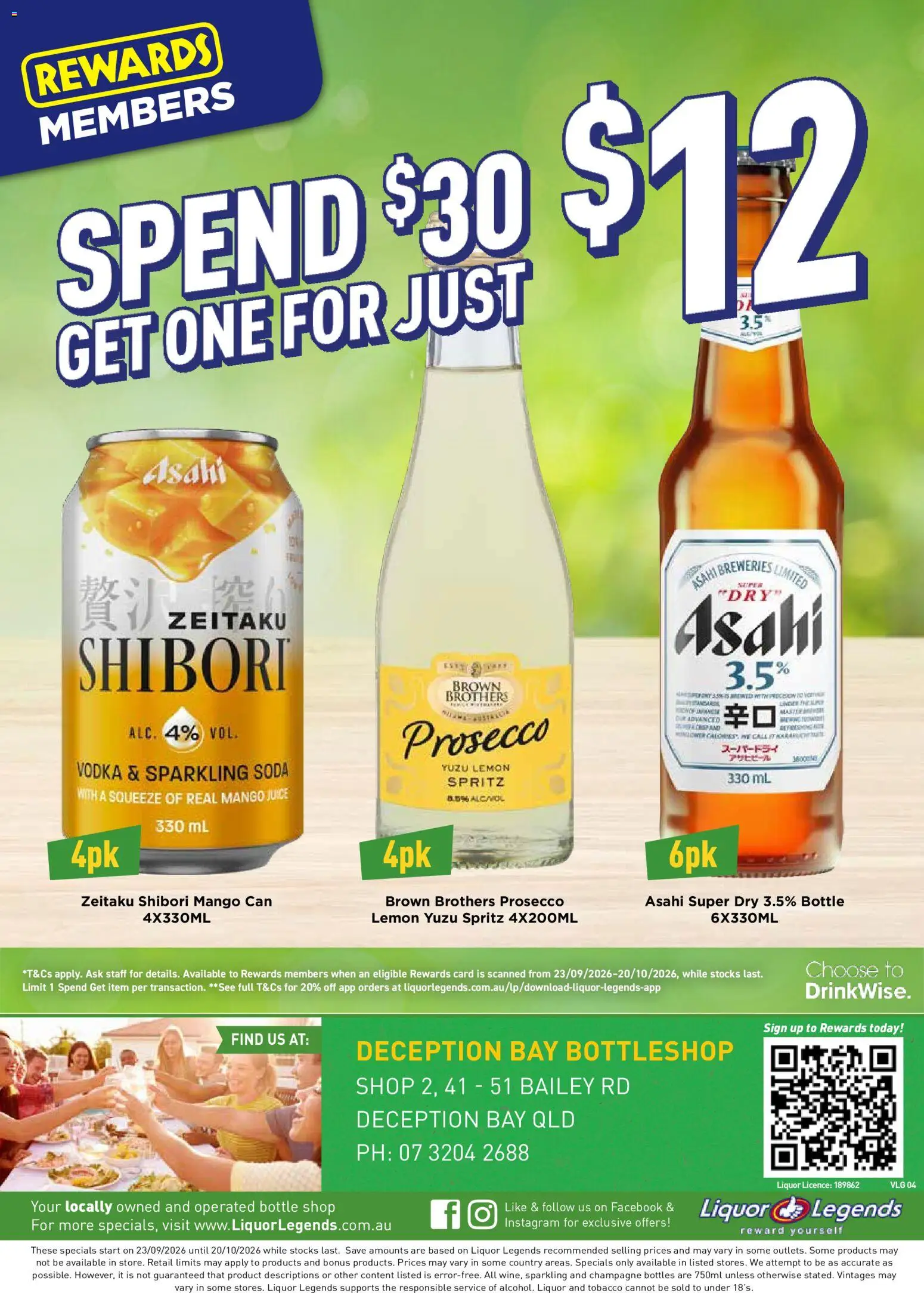 Liquor Legends catalogue - valid from 23/09/2026 | Page: 2 | Products: Prosecco, Vodka, Lemon, Mango