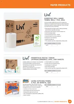 Preview of Clark Rubber Catalogue  - valid from 05.05.2025 | Page: 29 | Products: Box, Light, Towels, Sensitive skin