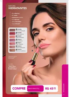 Jequiti - Revista 6/2026 - Pré-Visualização do folheto da loja Jequiti, válido de 23.04.2026 | Página: 11 | Produtos: Maquiagem, Batom