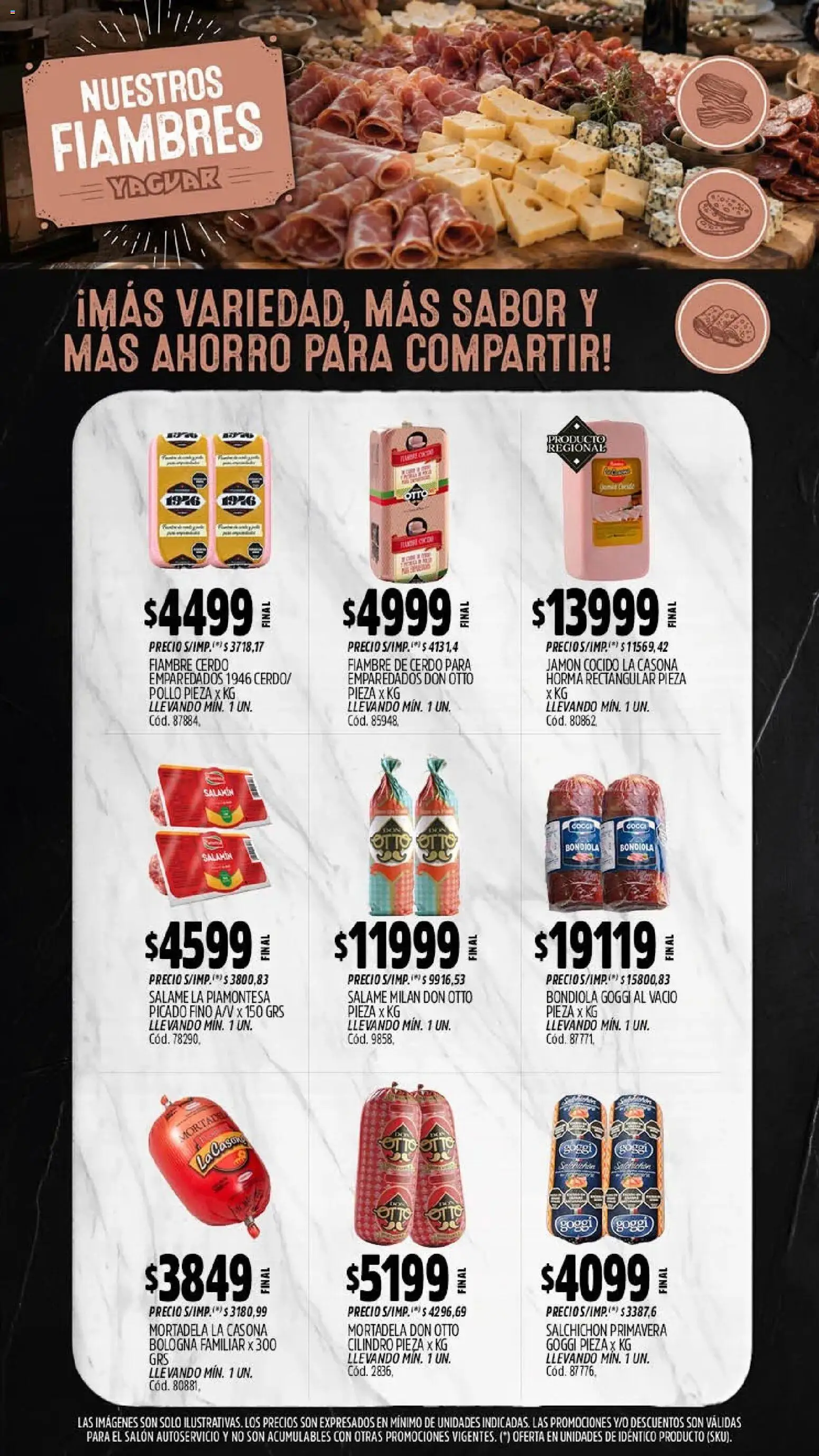 Revista de ofertas Yaguar - Página 8 - Ofertas válidas hasta el 31 de octubre de 2026