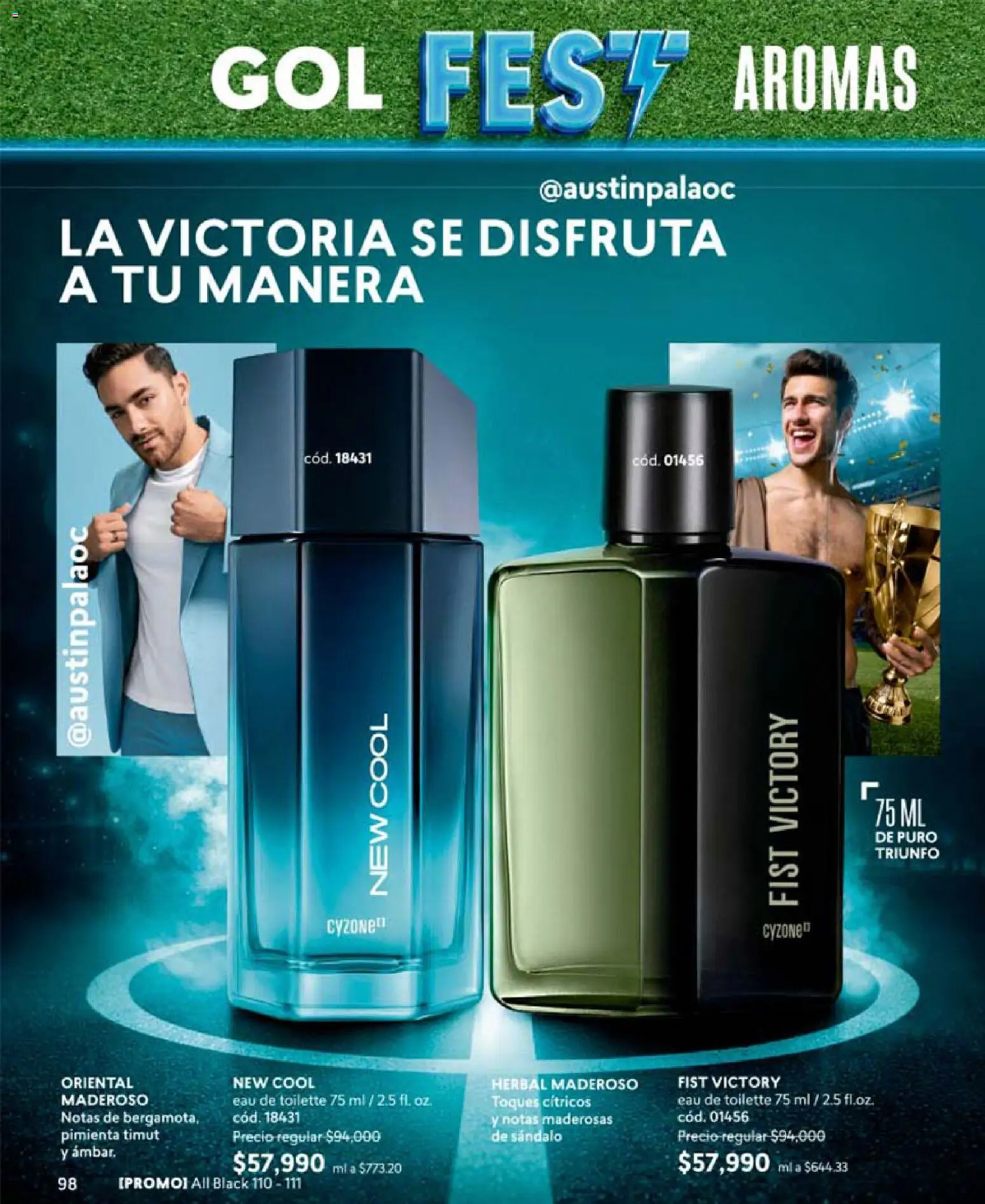 CyZone revista - valida desde el 19.05.2026 | Página: 98 | Productos: Pimienta, Eau de toilette