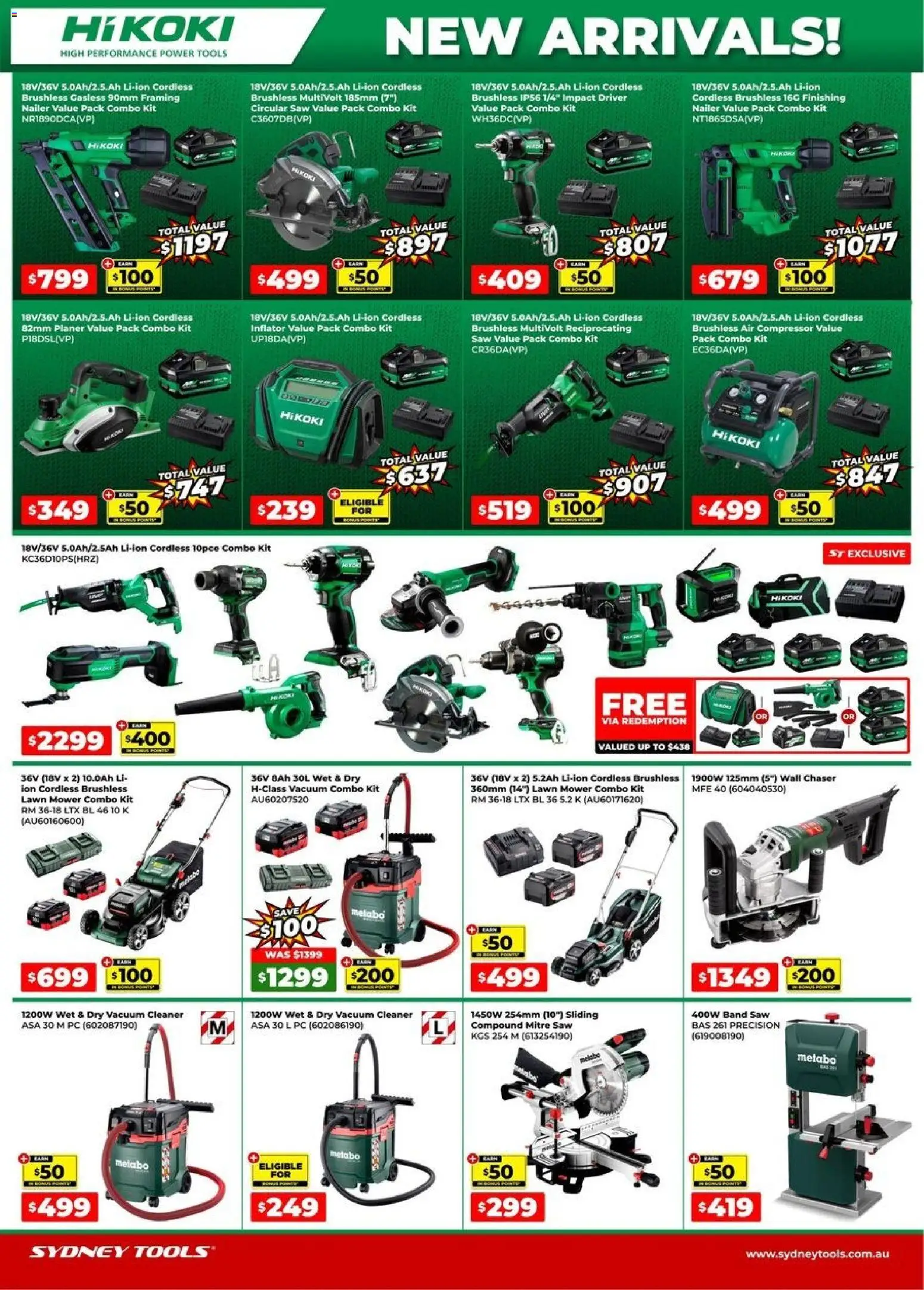Sydney Tools weekly catalogue from 09/04/2026