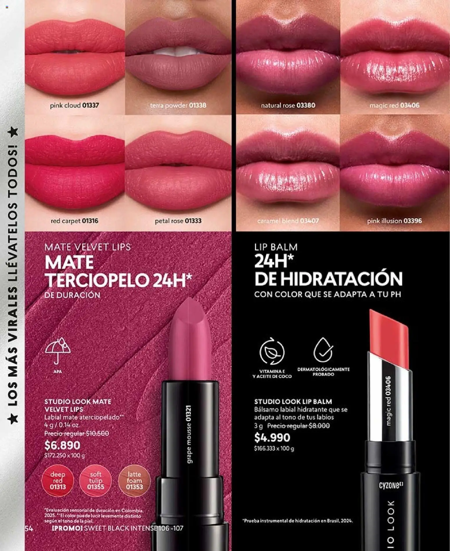 Catálogo CyZone Campaña 12 │ válido desde el 06.07.2026 | Página: 58 | Productos: Mousse, Bálsamo, Mate, Aceite