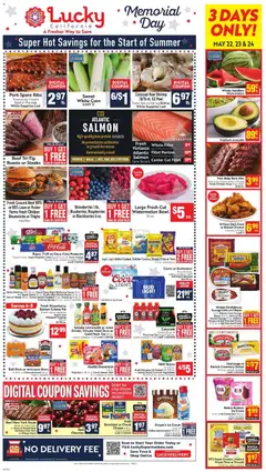 Preview of Lucky Supermarkets weekly ads valid from 20.05.2026