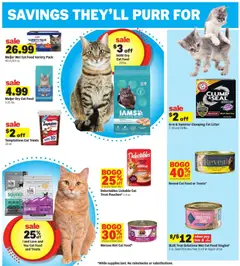 Preview of Meijer weekly ads valid from 07/08/2026 | Page: 28 | Products: Cat Treat, Cat Litter, Hammer, Cheese